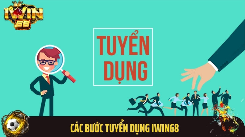 Các bước tuyển dụng Iwin68